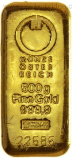 500 g Rakouská Mincovna